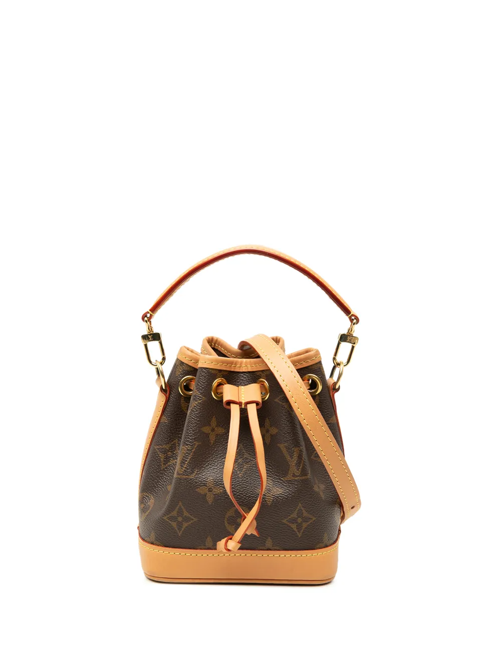 Louis Vuitton Pre-Owned 2021-2026 Monogram Nano Noe bucket bag - Brown