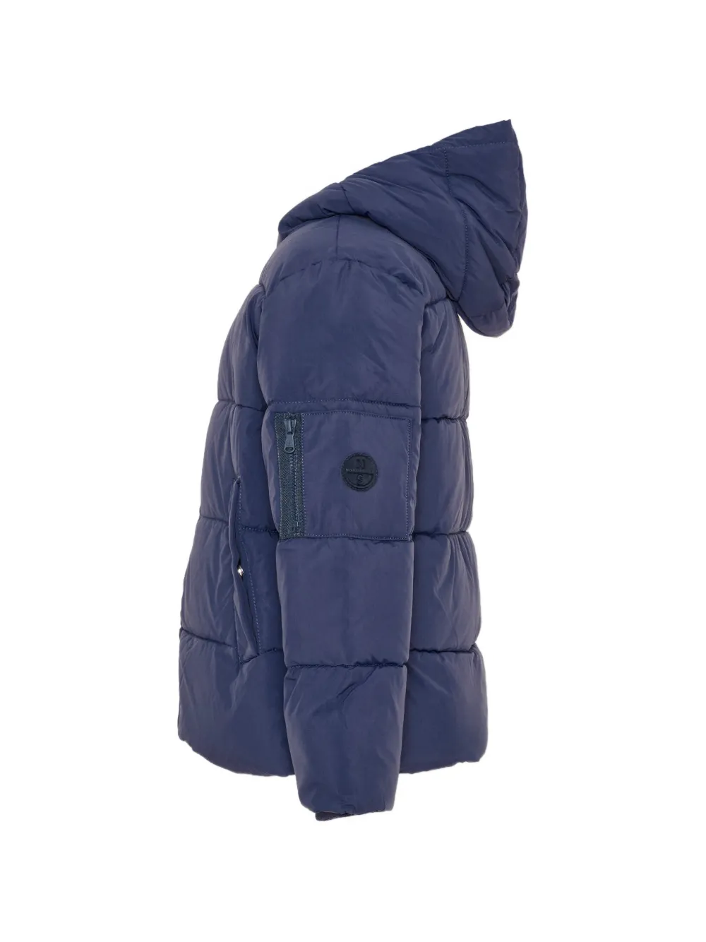 North Sails Kids hooded padded jacket Blauw