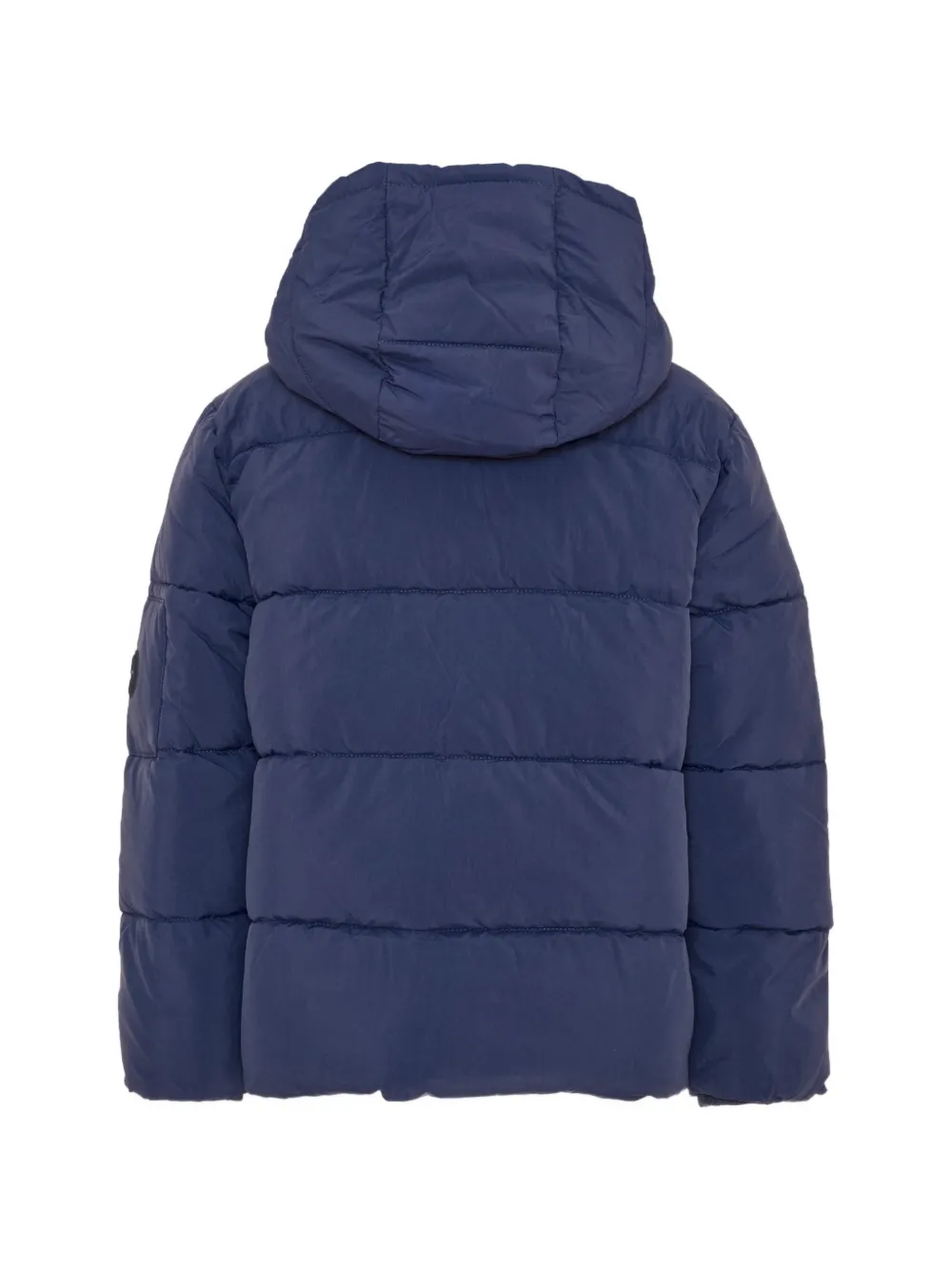 North Sails Kids hooded padded jacket Blauw