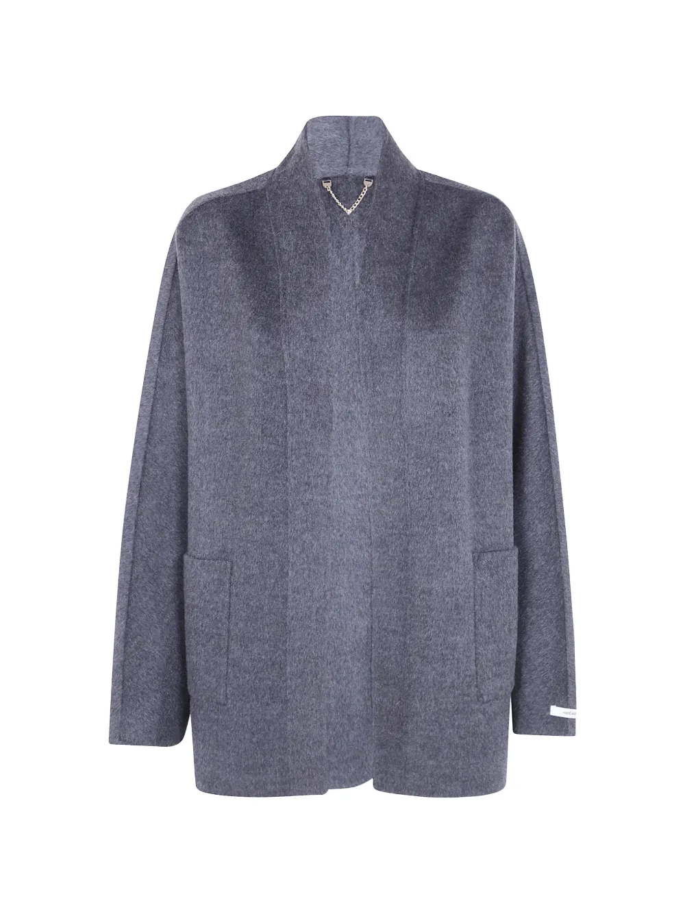 Giovanni Paris Tyla Open-front Cardigan In Grey