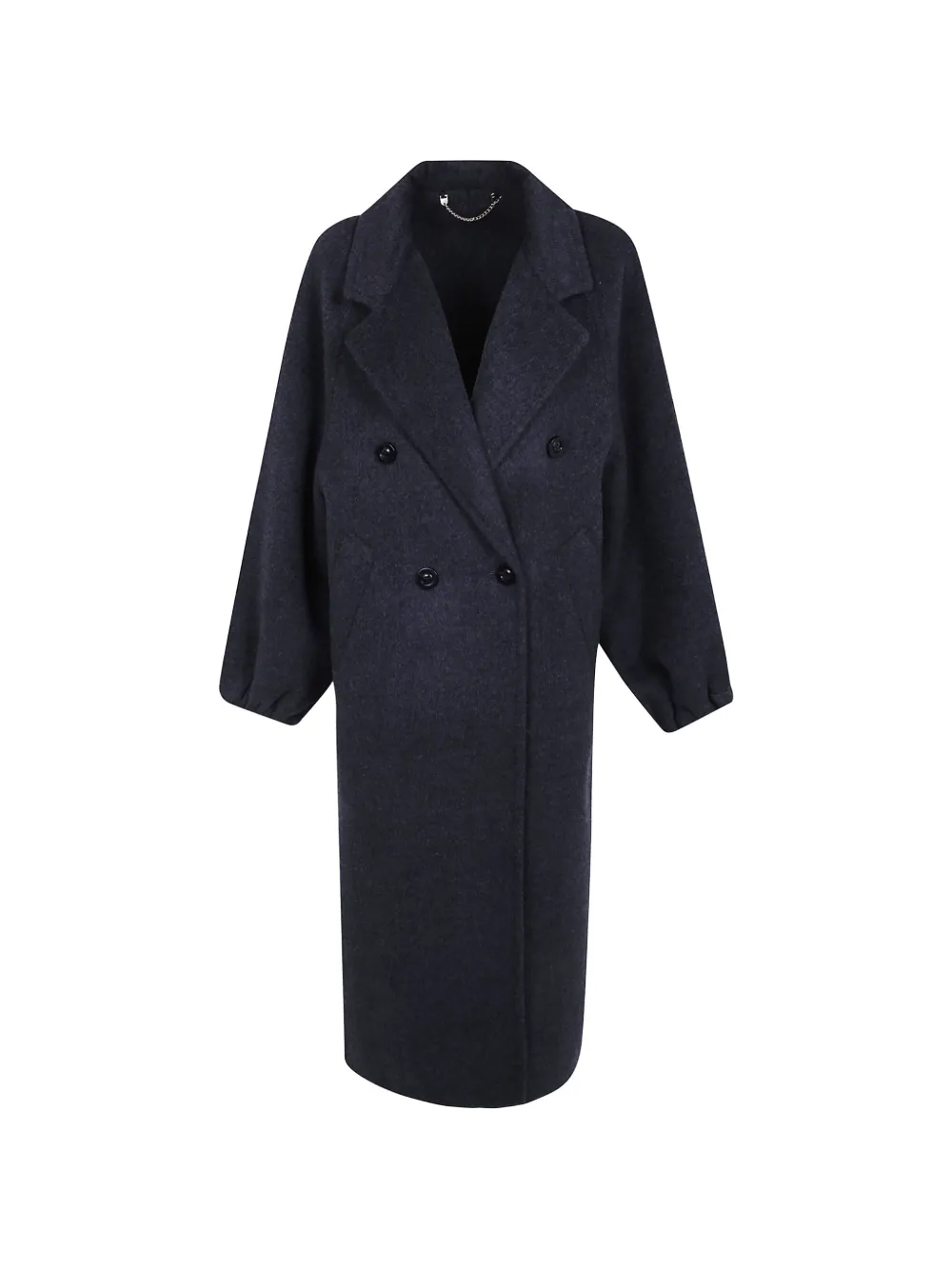Giovanni Paris Manola Double-breasted Coat In Grey