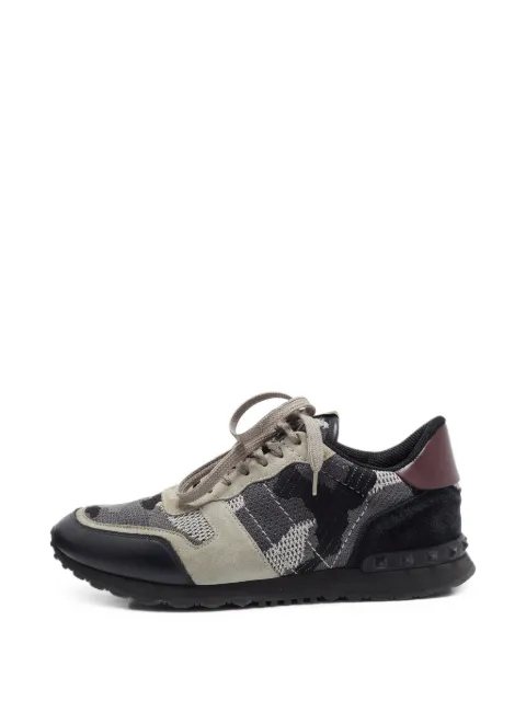 Valentino Garavani Pre-Owned ロックランナー スニーカー