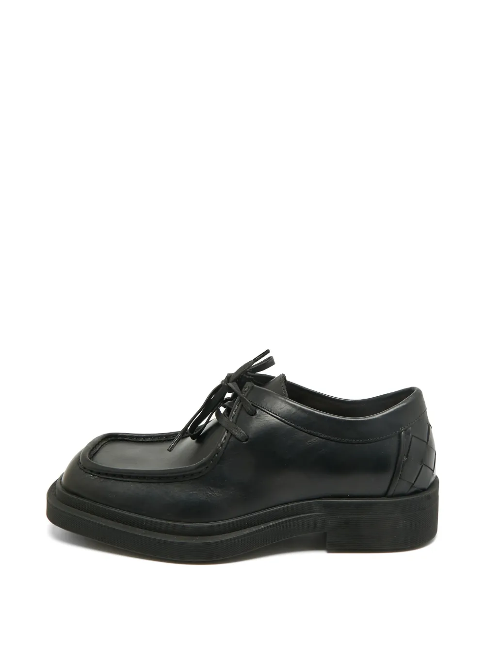 Bottega Veneta Pre-Owned Ben Derby-Schuhe - Schwarz
