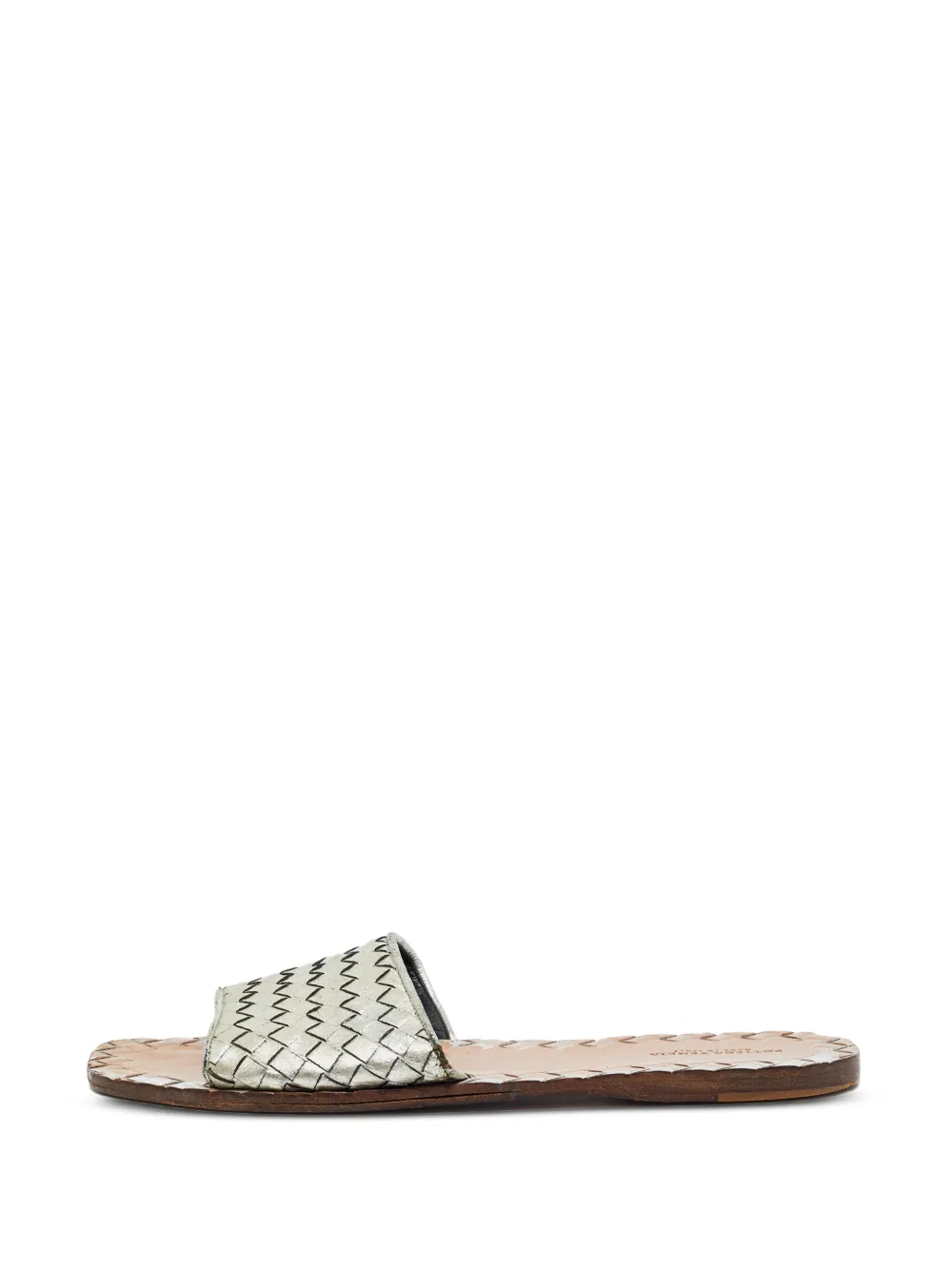 Bottega Veneta Pre-Owned Ravello Sandalen - Silber