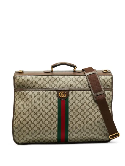 Gucci Pre-Owned maleta Savoy GG Supreme