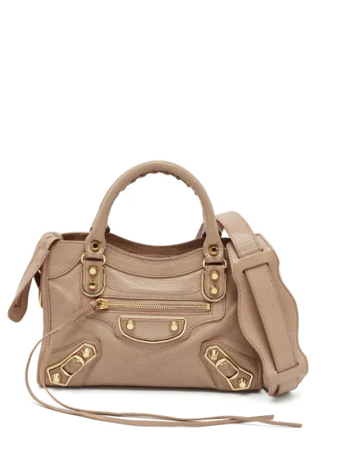 Balenciaga Pre-Owned Metallic Edge City tote bag