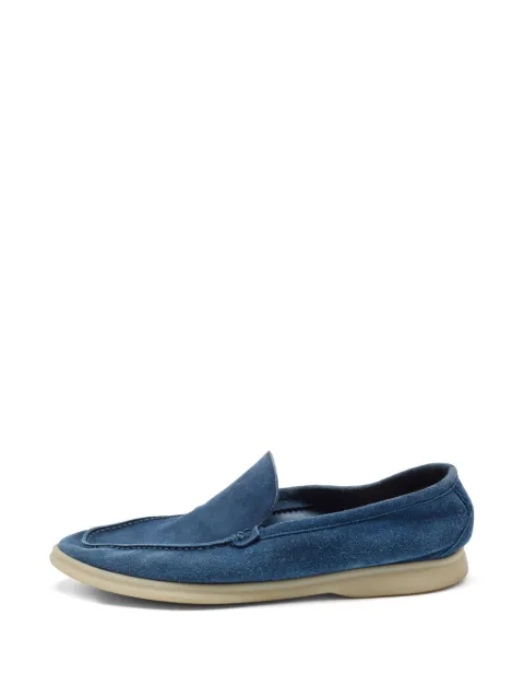 Loro Piana Pre-Owned Summer Walk suede loafers
