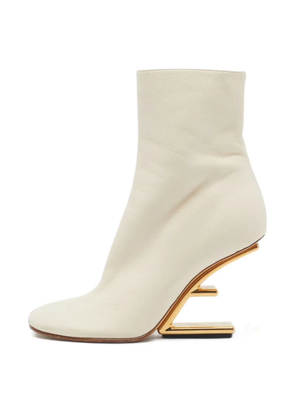 Fendi Pre-Owned bottines Fendi First en cuir - Tons neutres Fendi Pre-Owned bottines Fendi First en cuir - Tons neutres