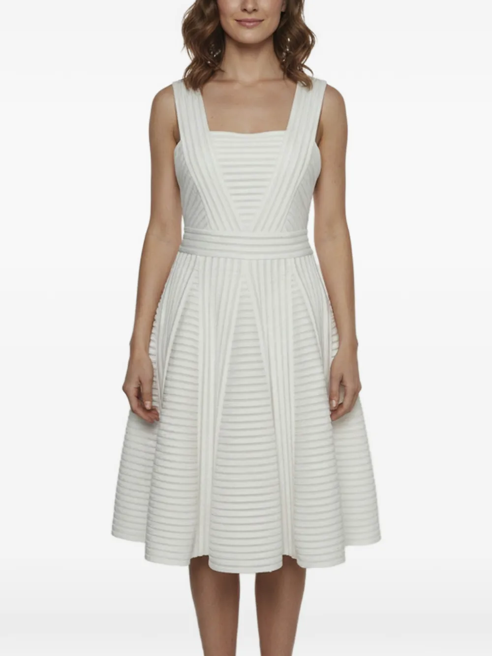 Maje Rodez sleeveless midi dress - Blanc Maje Rodez sleeveless midi dress - Blanc