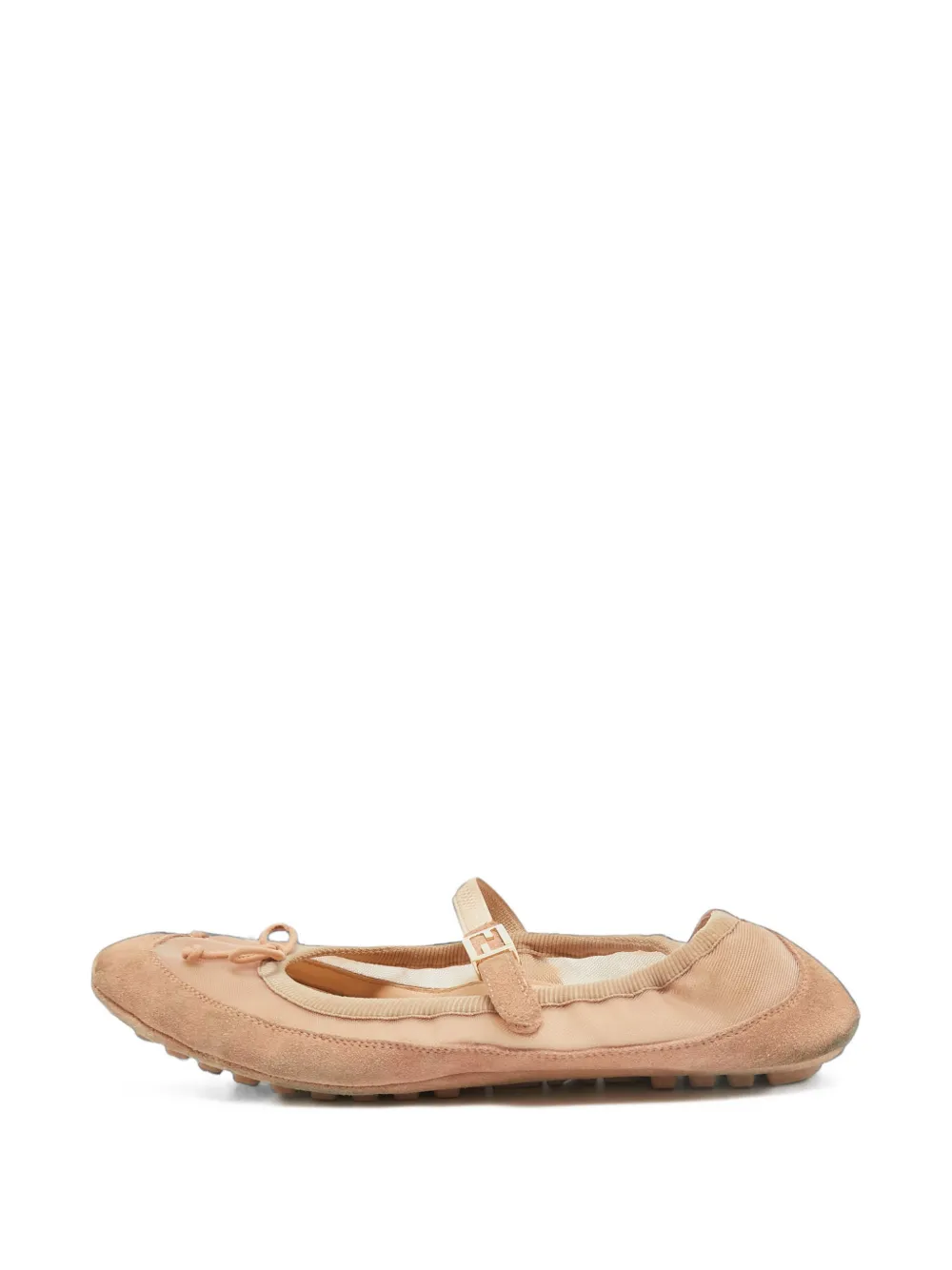펜디 중고 Baguette bow ballet flats 1418690