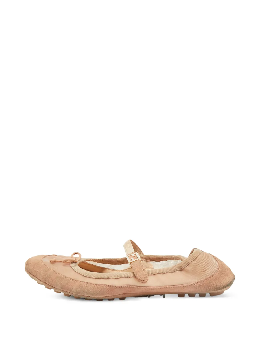 Fendi Pre-Owned ballerines Baguette - Rose