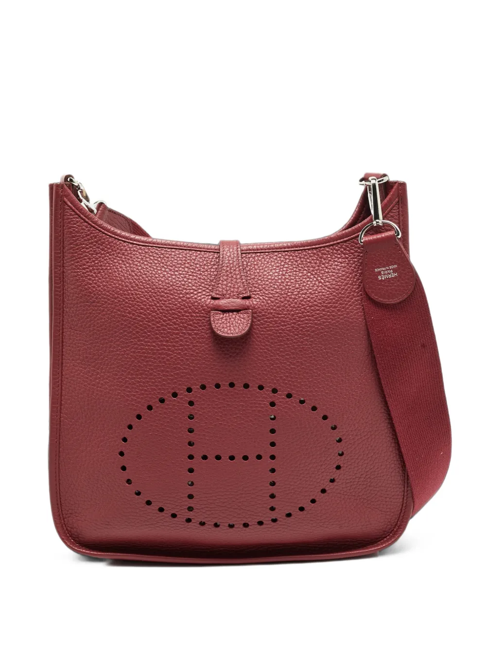 Hermès Pre-Owned 2014 PM Evelyne III Umhängetasche - Rot