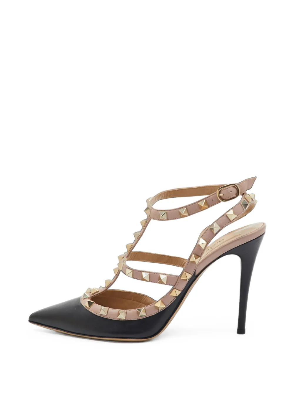 Valentino Garavani Pre-Owned Rockstud caged pumps - Noir