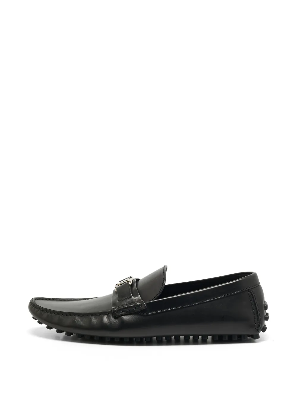 Louis Vuitton Pre-Owned mocassins Hockenheim en cuir - Noir Louis Vuitton Pre-Owned mocassins Hockenheim en cuir - Noir