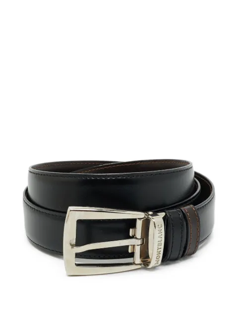 Montblanc cinturón reversible con hebilla