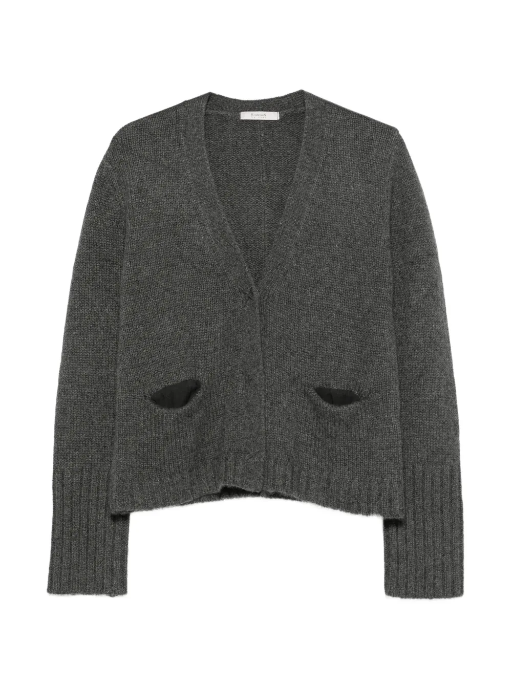 Kristensen Du Nord V-neck ribbed-trim cardigan