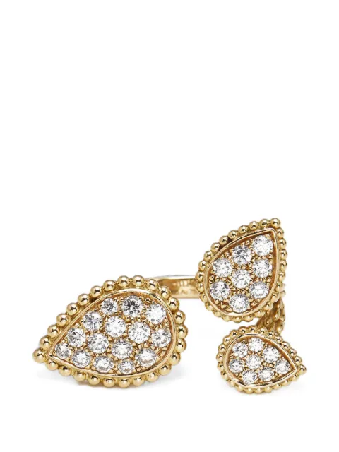 Boucheron Pre-Owned Serpent Bohème diamond rings