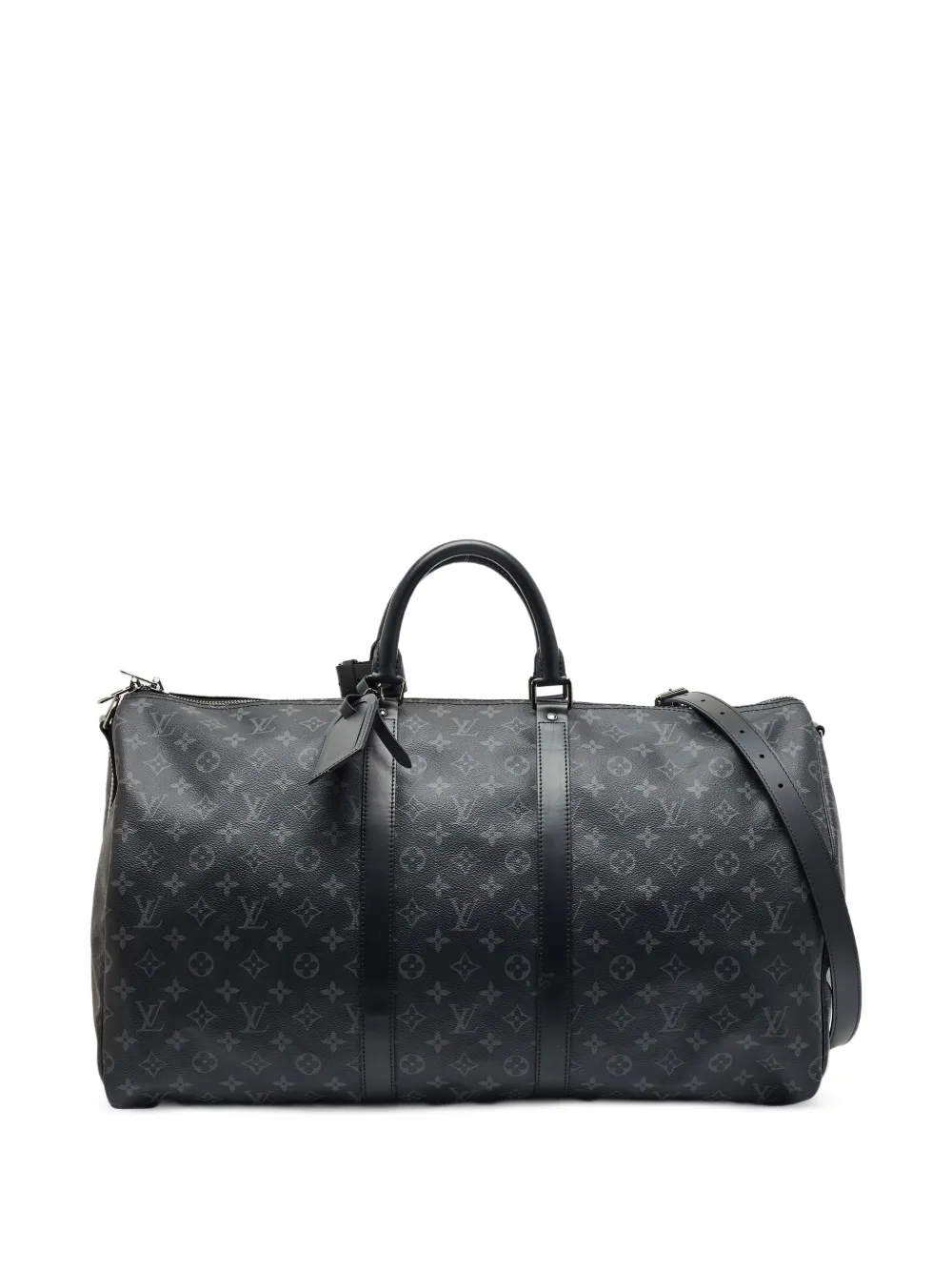 Louis Vuitton Pre-Owned 2019 Keepall Bandoulière Reisetasche mit Monogramm - Schwarz