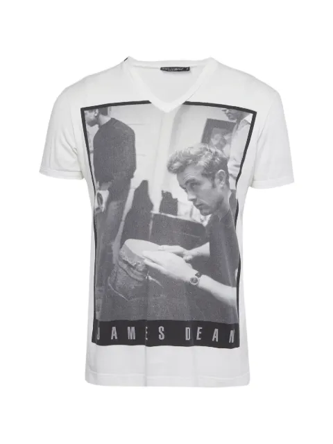 Dolce & Gabbana Pre-Owned James Dean V-neck T-shirt