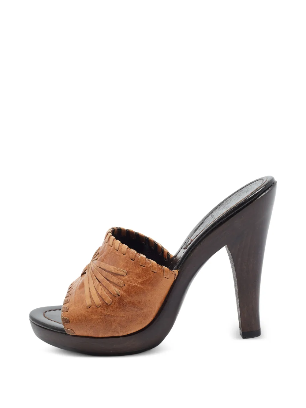 Fendi Pre-Owned sandales à plateforme - Tons neutres
