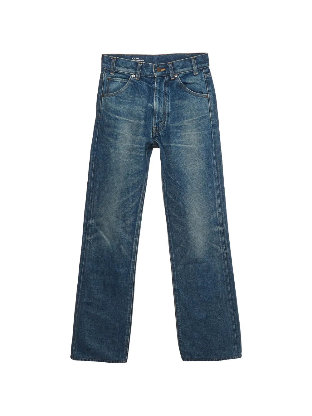 Celine Pre-Owned jean évasé à taille haute - Bleu Celine Pre-Owned jean évasé à taille haute - Bleu