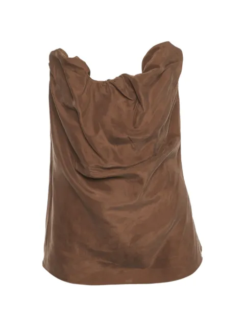 TOTEME Moulage strapless tube top