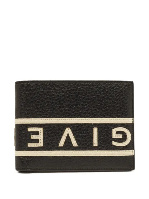 Givenchy Pre-Owned logo-patch bifold leather wallet