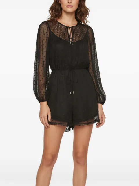 ZIMMERMANN Belle Web embroidered playsuit