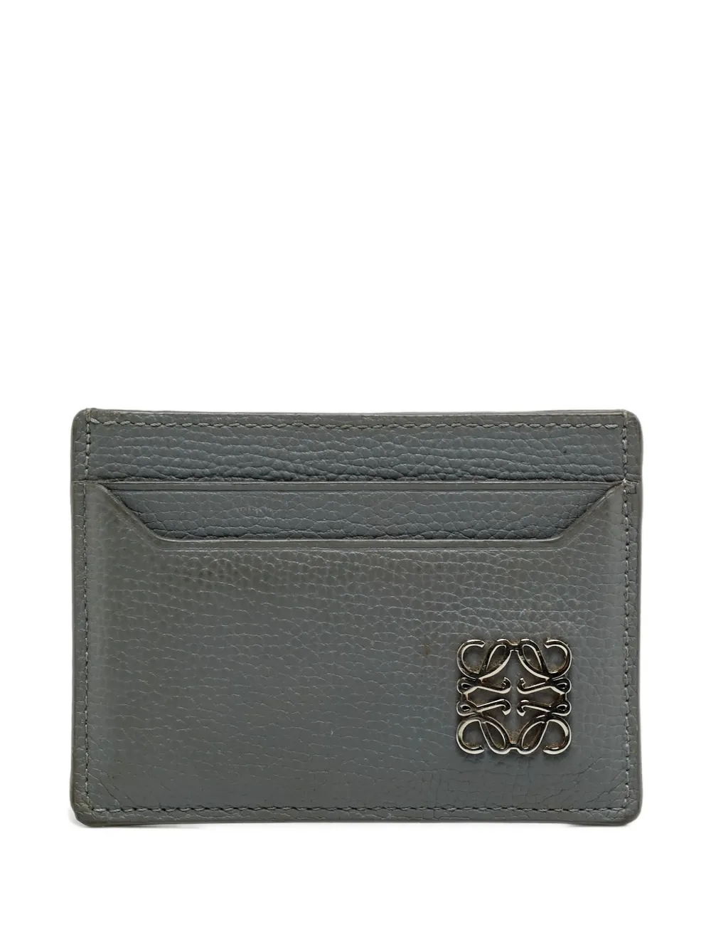 Loewe Pre-Owned Anagram card holder - Grau
