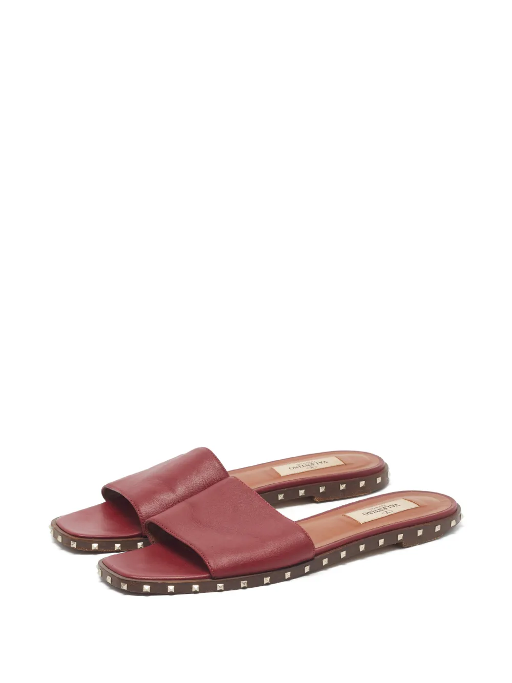Valentino Garavani Pre-Owned Soul Rockstud sandals - Rot