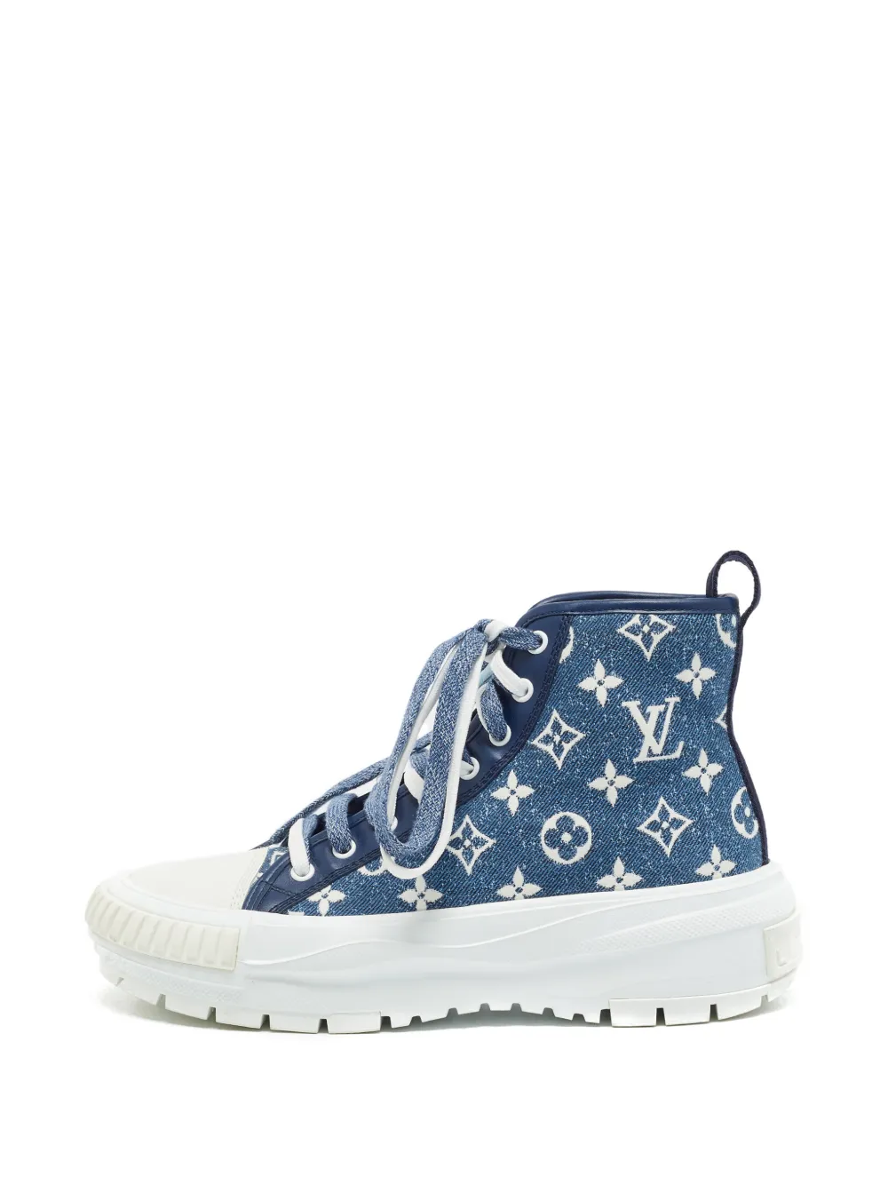 Louis Vuitton Pre-Owned LV Squad Monogram Sneakers - Blau