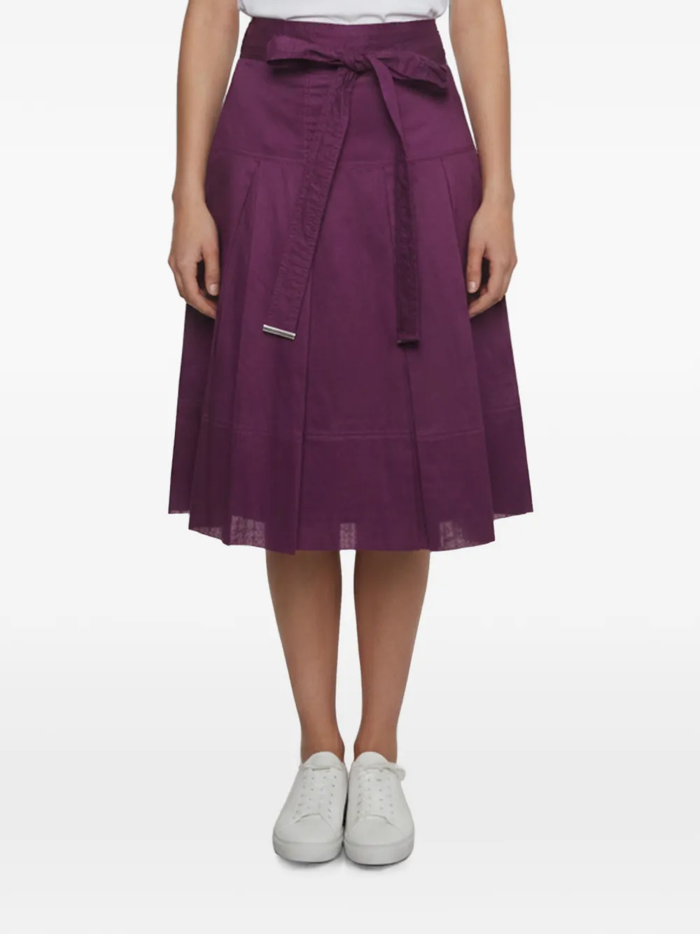 Burberry Pre-Owned Wickelrock mit Falten - Violett