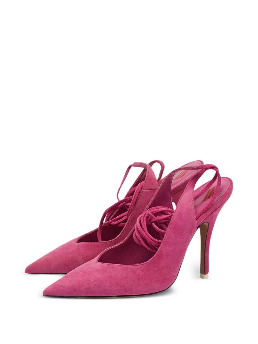 The Attico escarpins Venus à talon - Rose The Attico escarpins Venus à talon - Rose