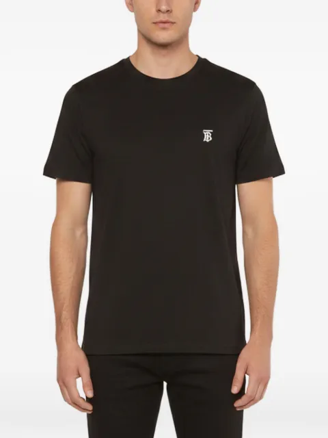Burberry Pre-Owned Logo embroidered T-shirt