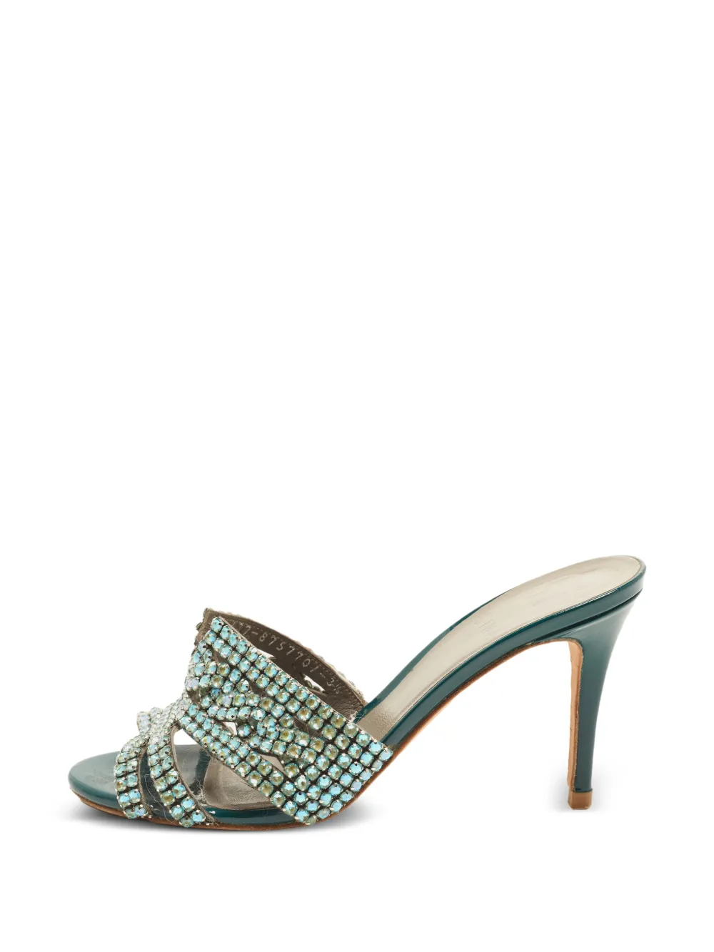 Gina sandales Loren à ornements - Bleu Gina sandales Loren à ornements - Bleu