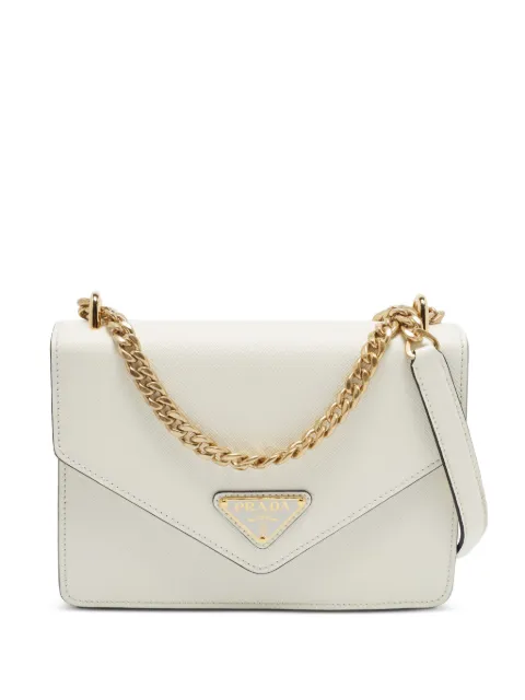 Prada Pre-Owned bolsa crossbody Lux Envelope mini de piel Saffiano