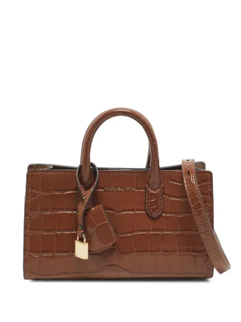 Michael Kors Vintage extra small Scarlett croc-embossed tote bag
