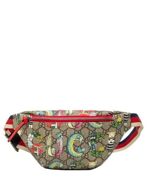 Gucci Pre-Owned 2016-2026 Kids Yuko Higuchi GG Supreme Bugs belt bag