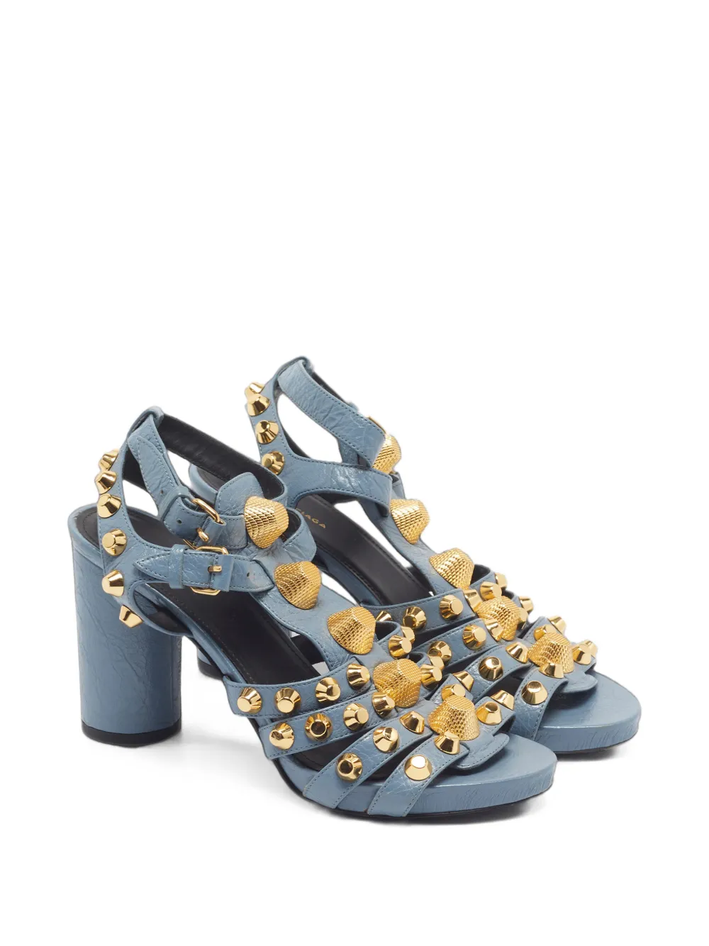 Balenciaga Pre-Owned sandales Arena à clous - Bleu Balenciaga Pre-Owned sandales Arena à clous - Bleu