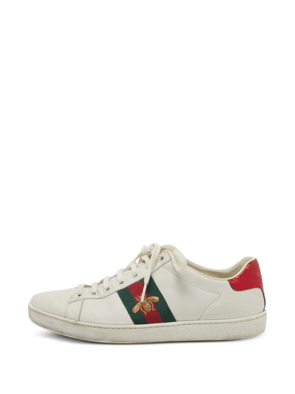 Gucci Pre-Owned baskets Ace Web - Blanc