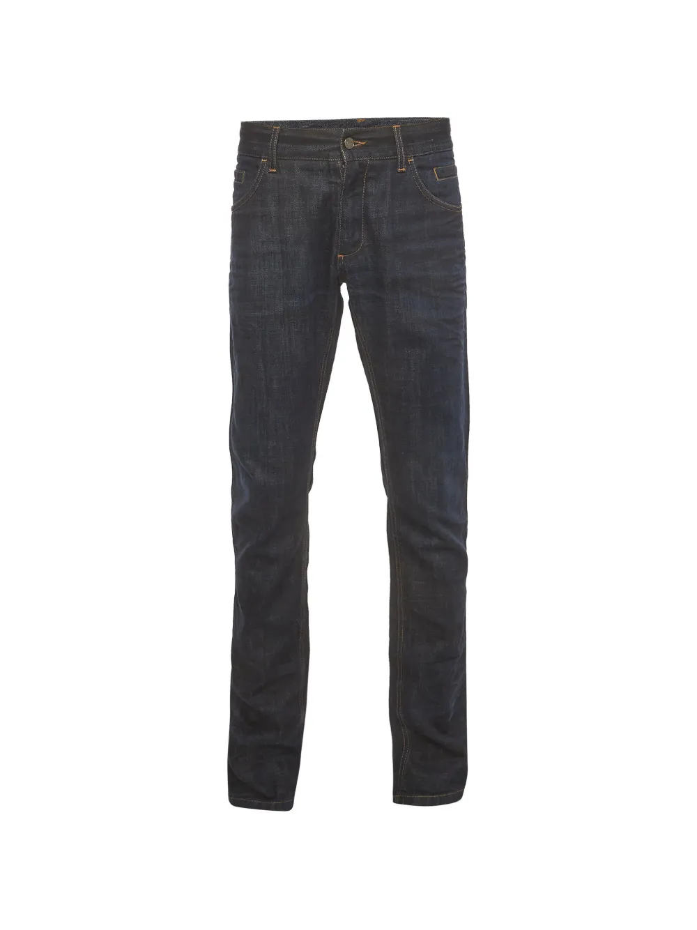 Dolce & Gabbana Pre-Owned jean droit à plaque logo - Bleu Dolce & Gabbana Pre-Owned jean droit à plaque logo - Bleu