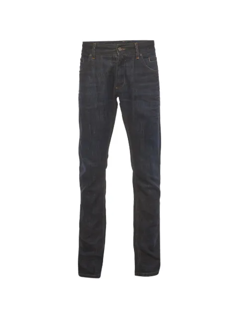 Dolce & Gabbana Pre-Owned logo plaque straight-fit jeans