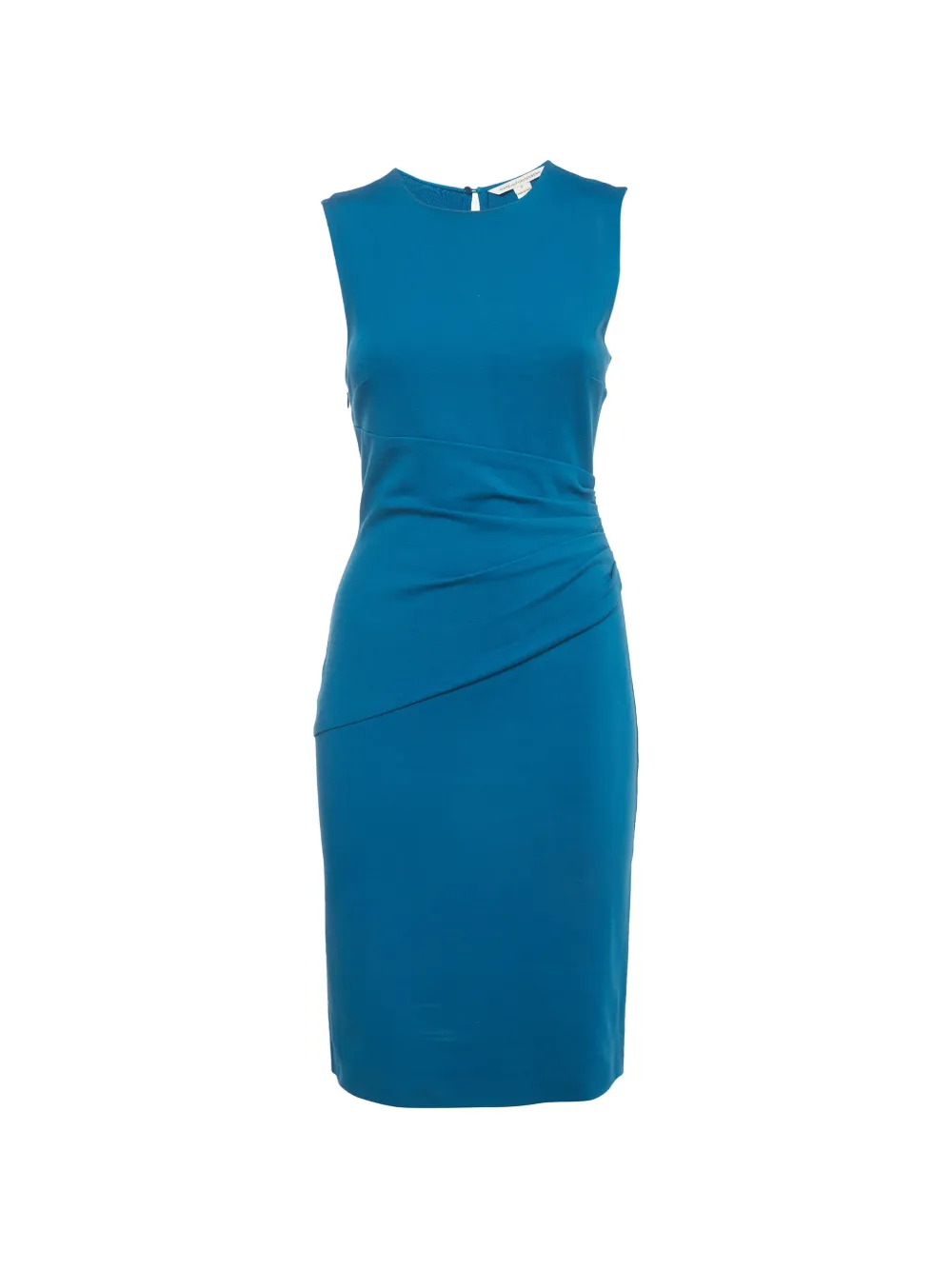 DVF Diane von Furstenberg draped sleeveless mini dress - Blu