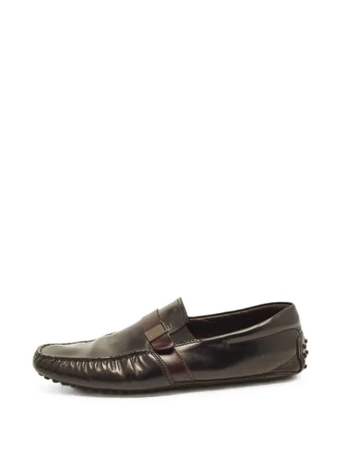 Tod's Vintage x Ferrari mocassins Gommino en cuir