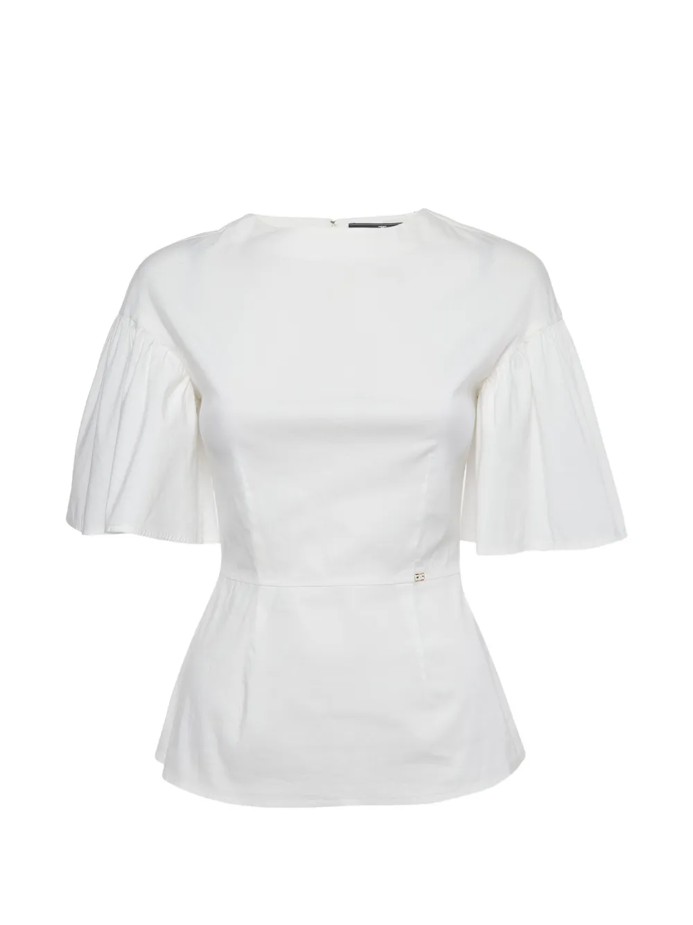 Elisabetta Franchi logo-plaque top - Bianco