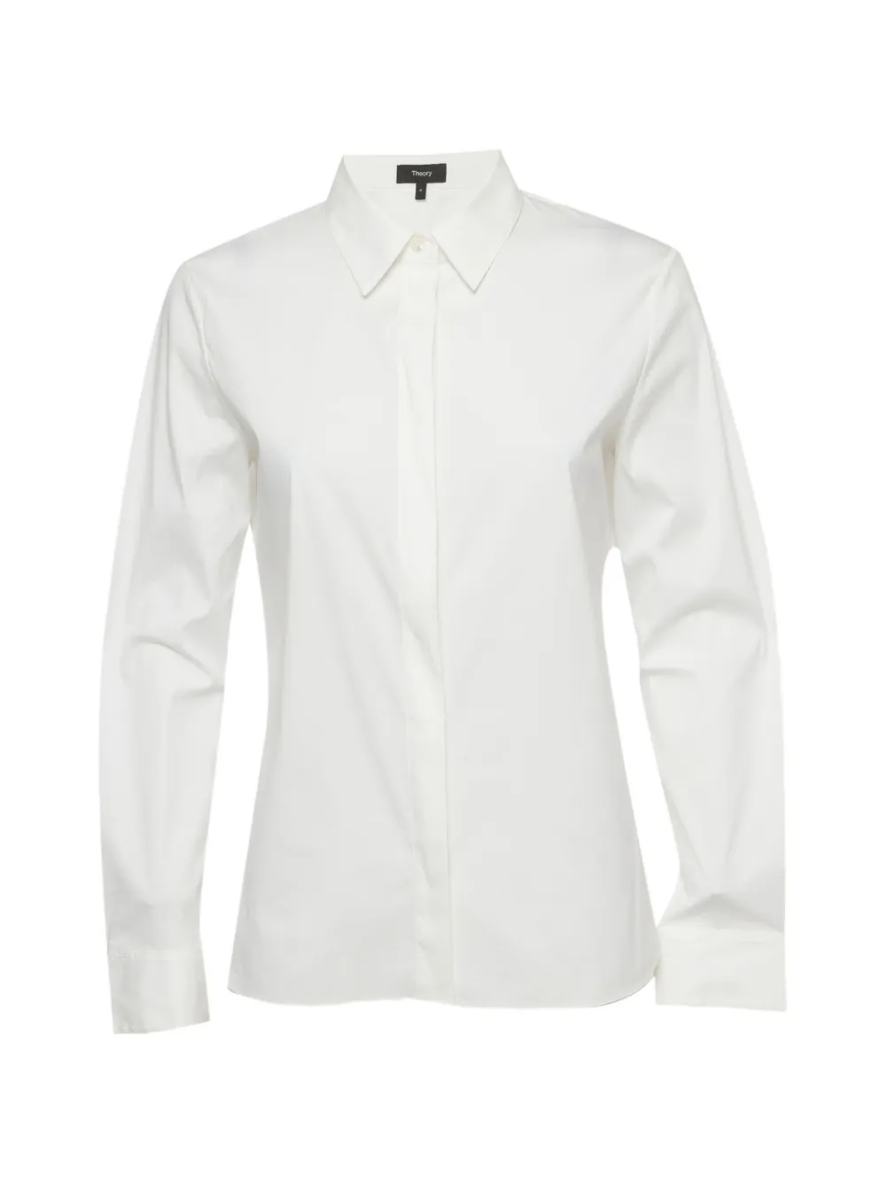 Theory Luxe classic-fitted shirt - Bianco