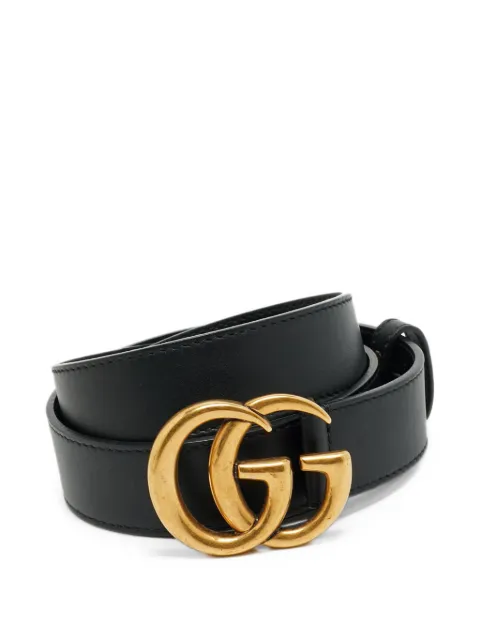 Gucci Pre-Owned GG Marmont buckle leather belt