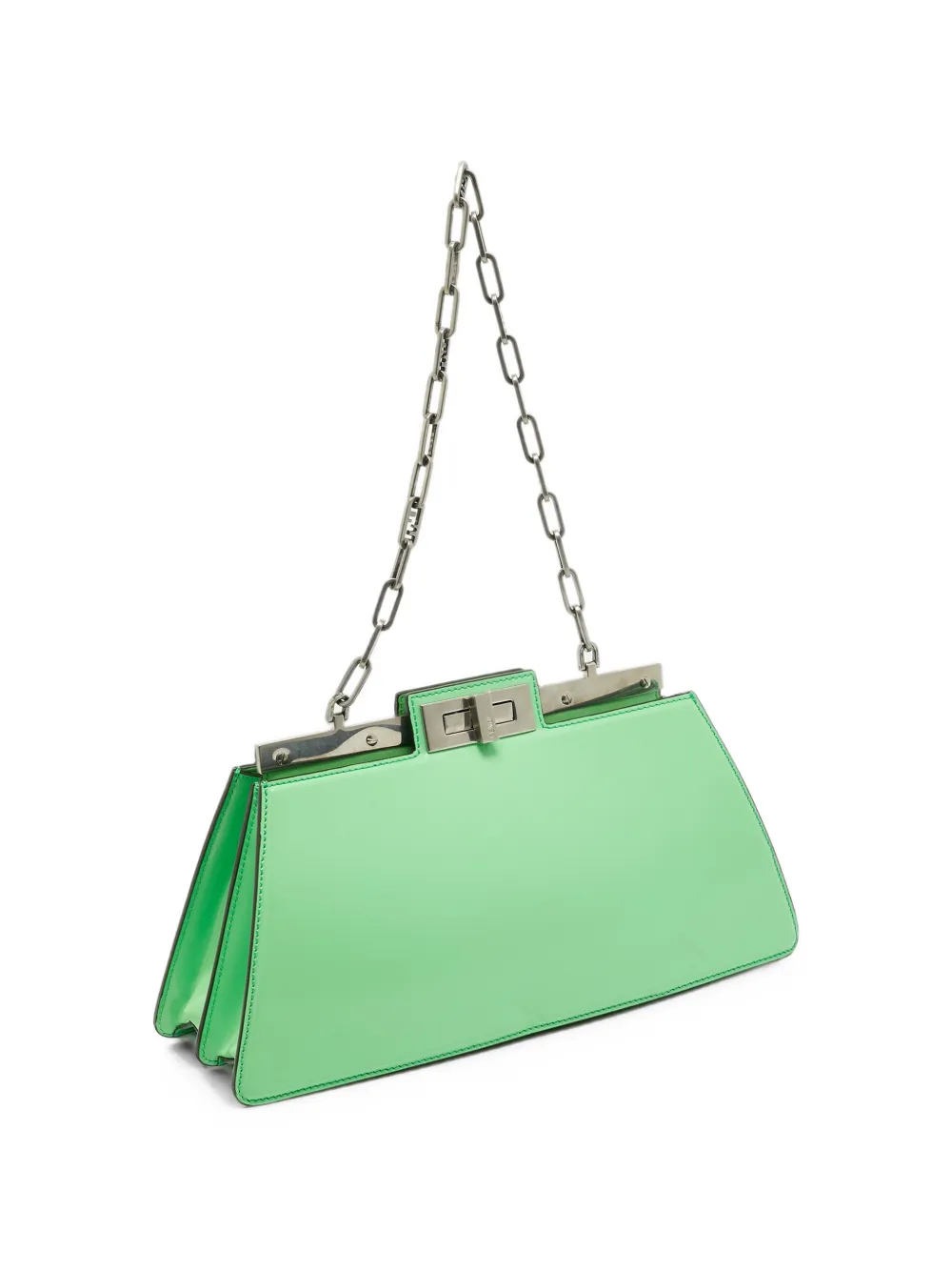 Fendi Pre-Owned Medium Peekaboo schoudertas Groen