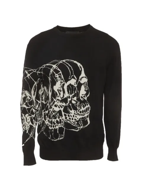 Alexander McQueen Pre-Owned スカルインターシャ セーター