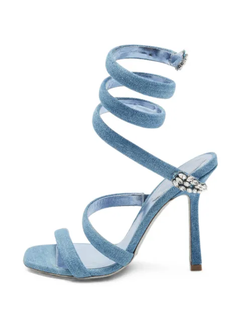 René Caovilla Cleo crystal-embellished sandals